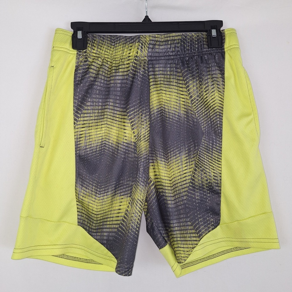 All In Motion Men's Athletic Basketball Court Shorts S Men's Athletic Lime Green